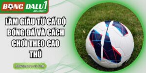 Làm Giàu Từ Cá Độ Bóng Đá
